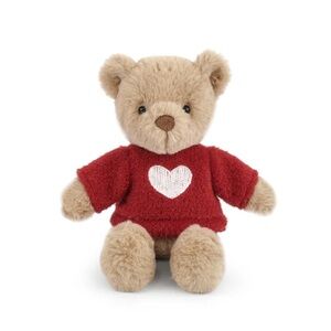 Mon Ami Sweetheart Bear with Red Heart Sweater